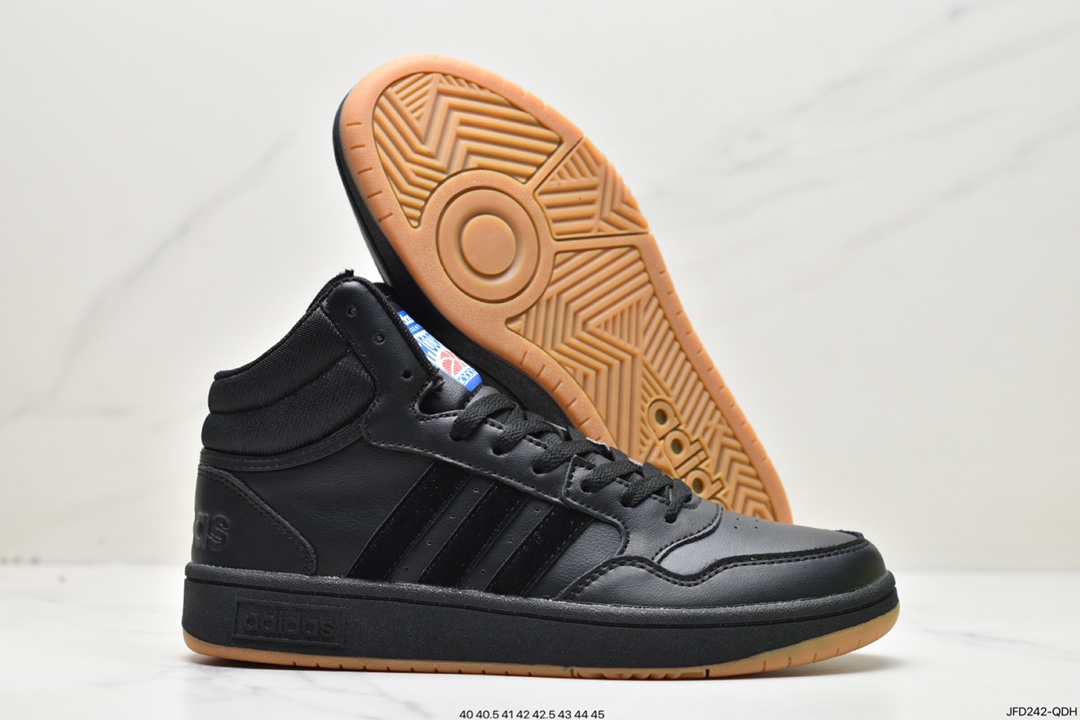 ”,clover adidas HOOPS 3.0MID Rome series low-top retro sneakers GY5543 ”