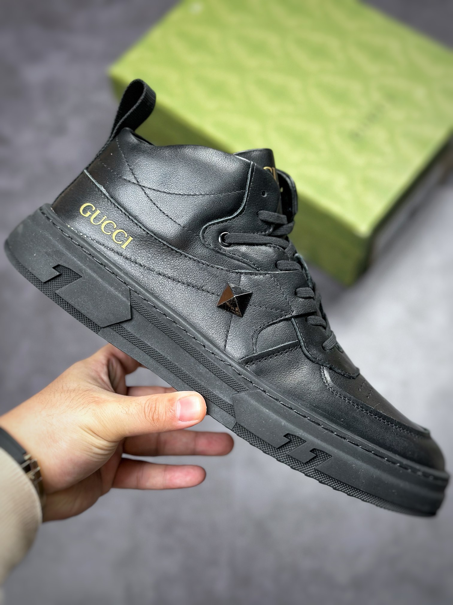 Gucci The Hacker Project mid-cut sports casual trendy shoes series