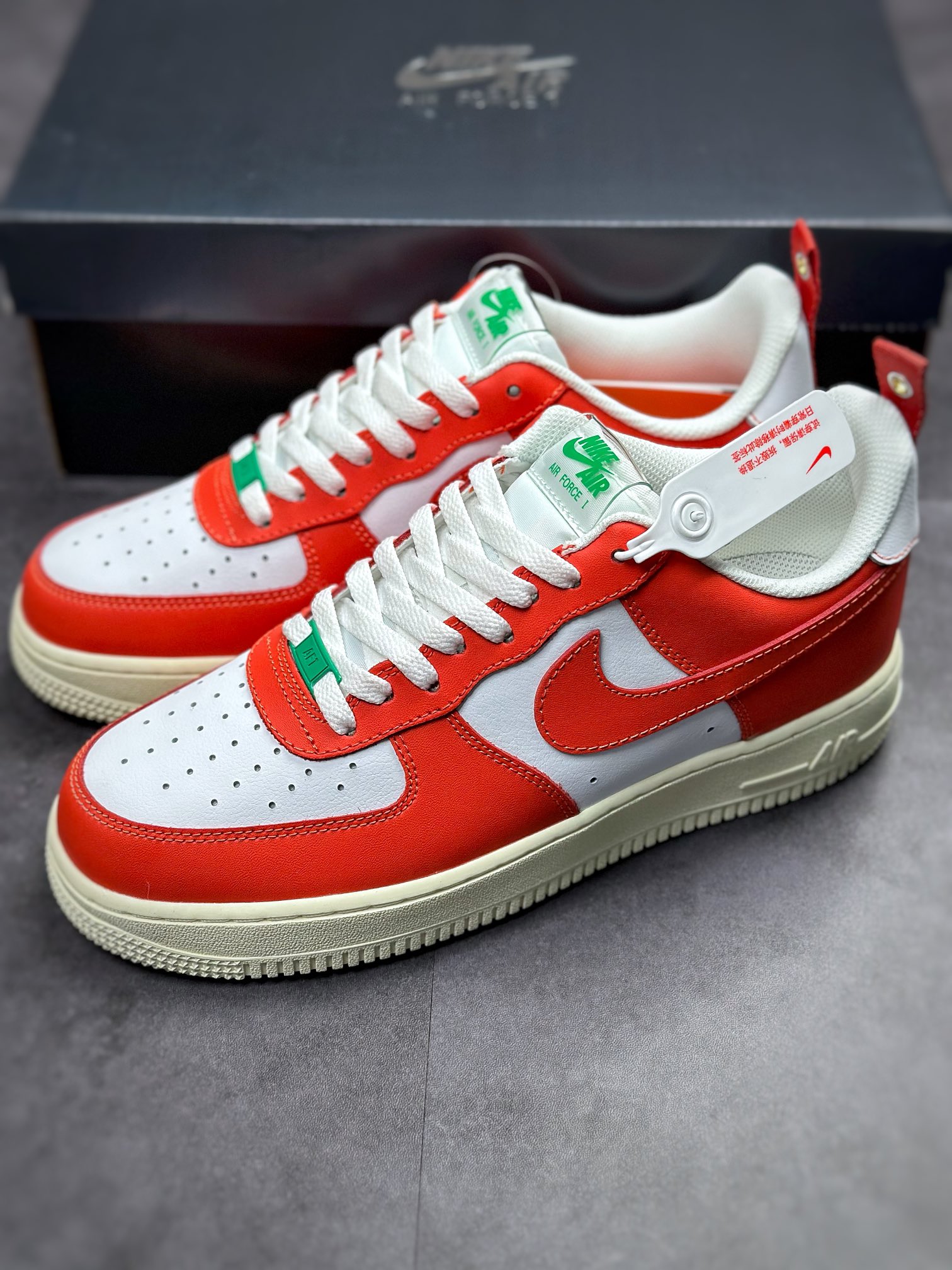 190 Nike Air Force 1 Low 07 白橙 DX3141-861