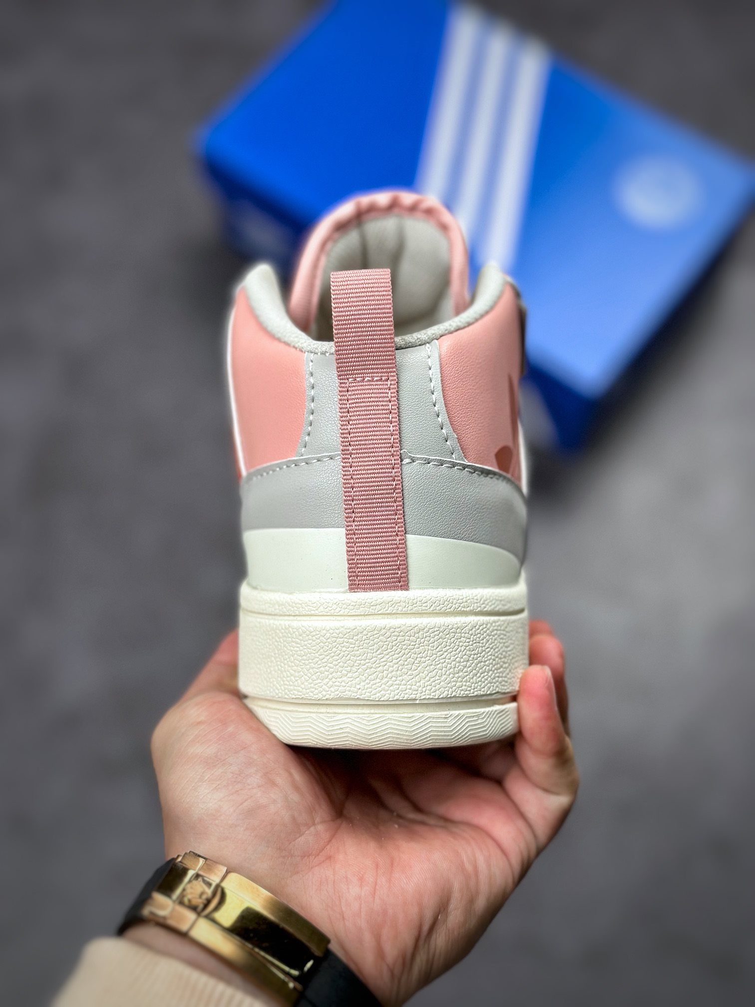 190 adidas Originals Post UP 中邦阿迪达斯三叶草实拍首发ID4084