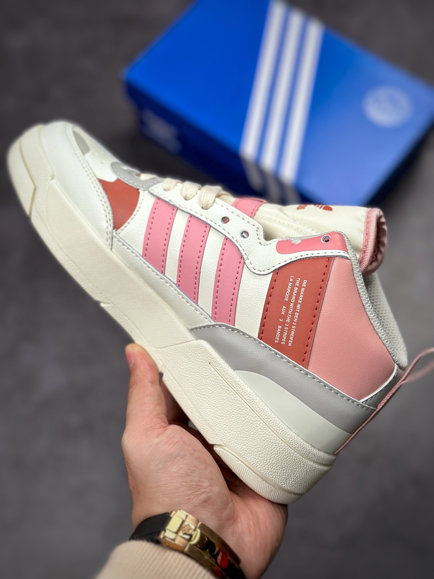 190 adidas Originals Post UP 中邦阿迪达斯三叶草实拍首发ID4084