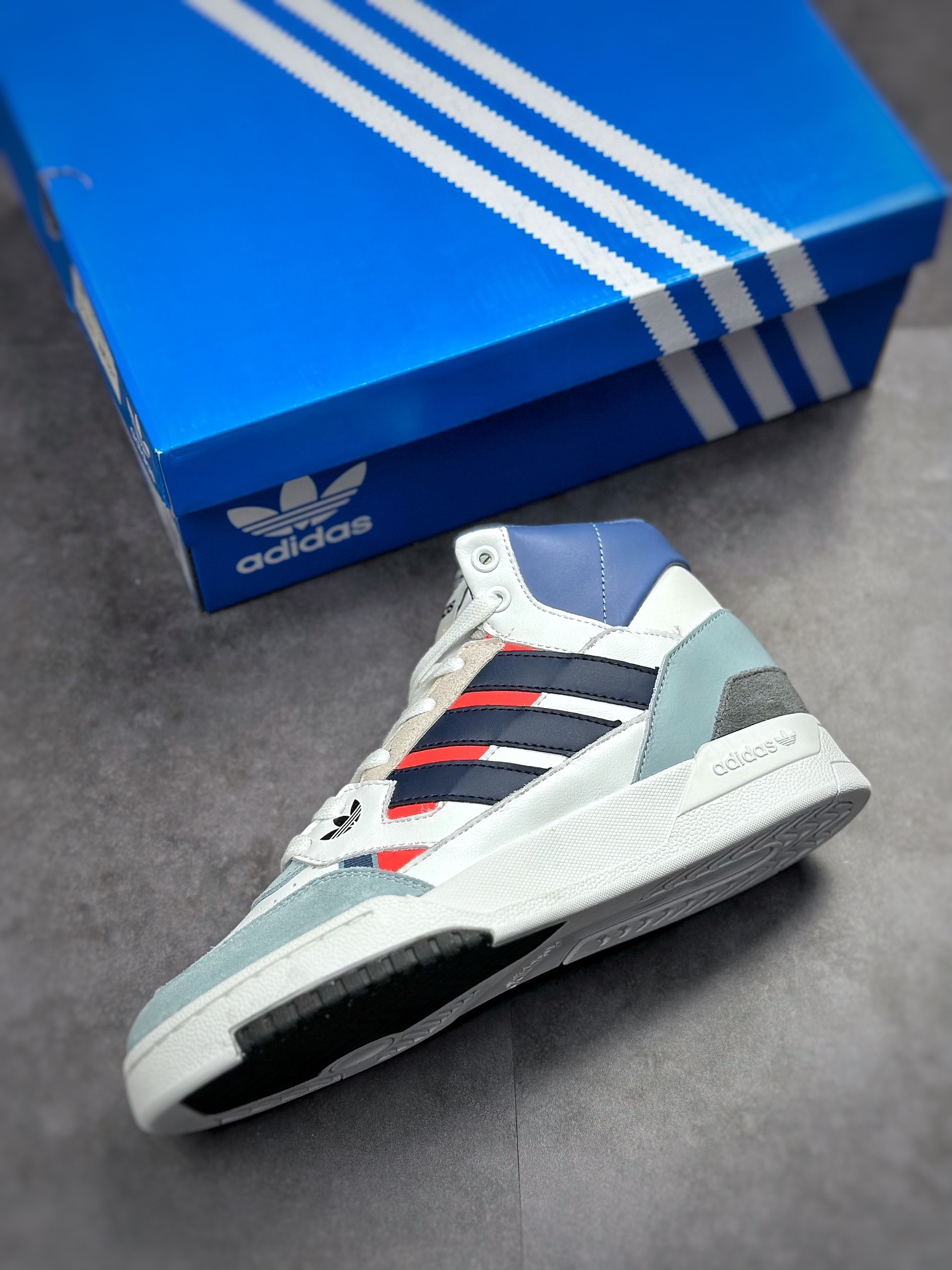 220 海外渠道版 原盒原标 Adidas Drop Step SE 高帮 GV9448