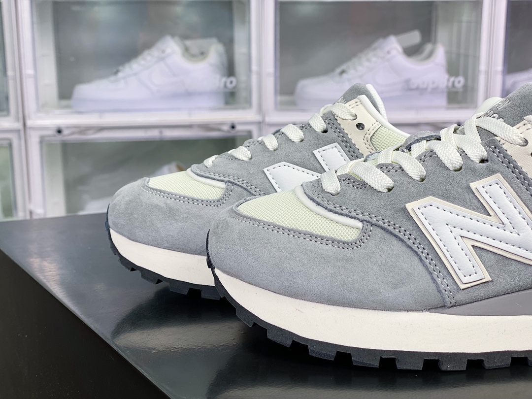 NB U574 Upgraded Series Low Top Retro Casual Sports Jogging Shoes ”Yuanzu Gray Beige” U574LGRG