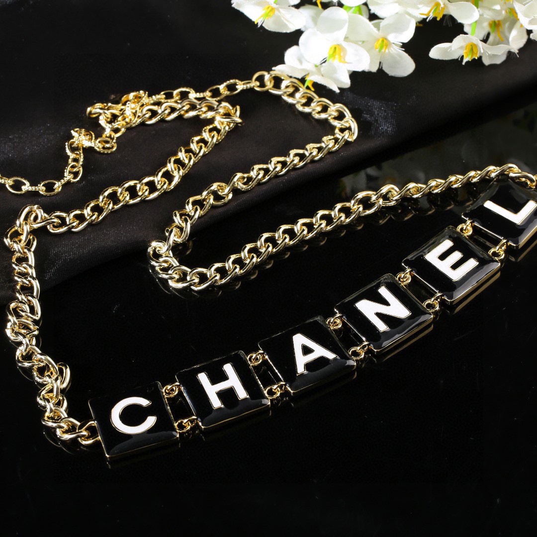 小香 Chanel 新品腰链 代购级别 一比一品质 香奈鹅 系列 经典cc logo 风格高级百搭 高级