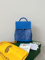 Goyard Store
 Bags Backpack Blue Sky All Steel Cowhide Mini
