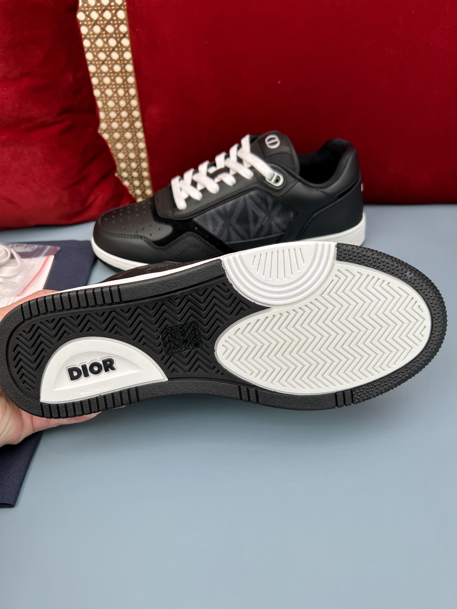 情侣款 黑色👫出厂价、Dior 迪奥B27最新款板鞋运动鞋 3
