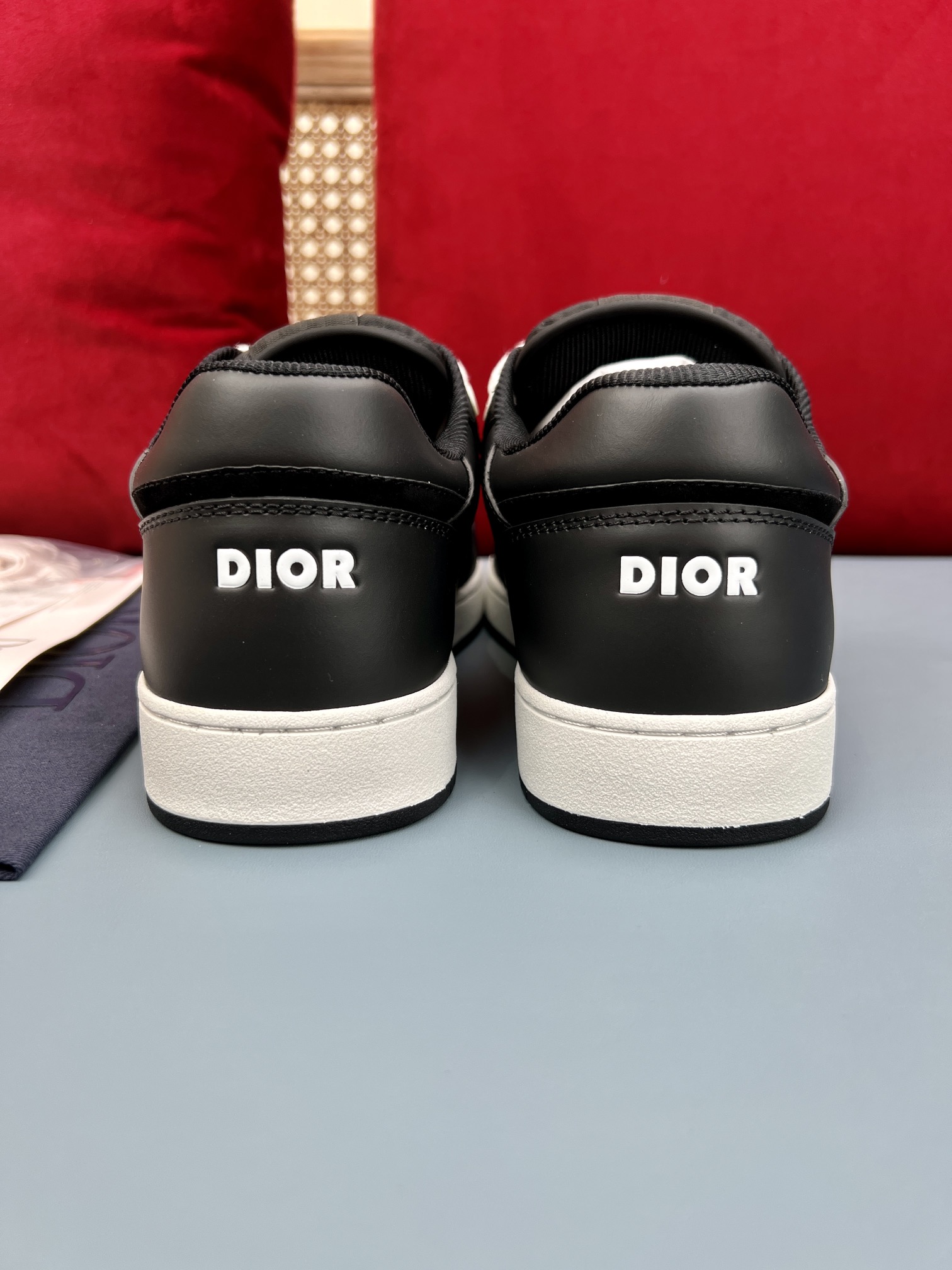 情侣款 黑色👫出厂价、Dior 迪奥B27最新款板鞋运动鞋 4