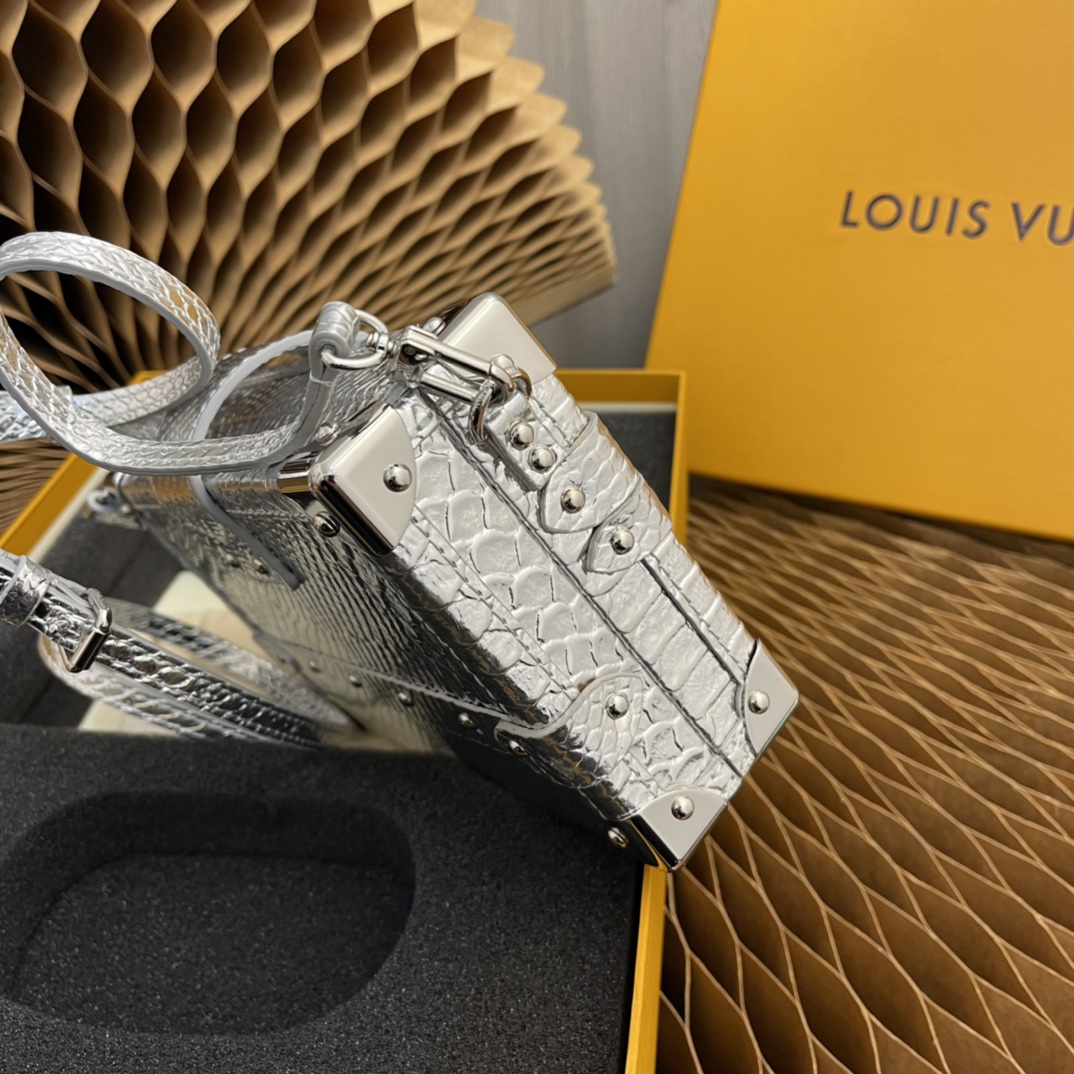 路易威登 Louis Vuitton 高定典藏经典高奢皮具手袋托特包斜挎包女包 #7B4D692A 4