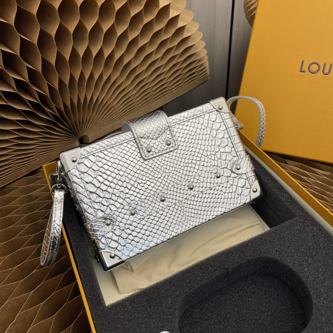路易威登 Louis Vuitton 高定典藏经典高奢皮具手袋托特包斜挎包女包 #7B4D692A 3