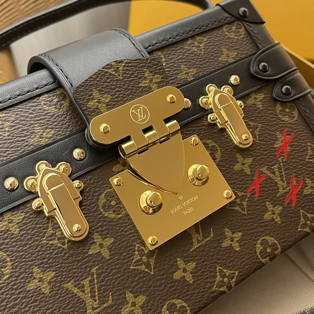 Every detail of this Petite Malle handbag is inspired by the historic - Bag 6