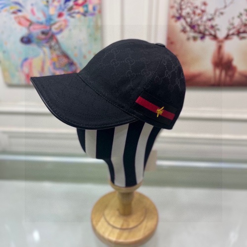 Gucci Classic Baseball Cap, Original Canvas and Leather, Adjustable Size 1 Gucci Classic Baseball Cap, Original Canvas and Leather, Adjustable Size