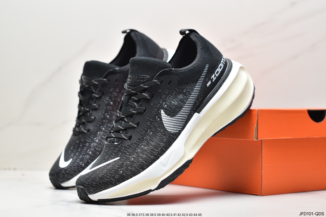 170 耐克NIKE ZOOMX INVINCIBLE RUN FK3 短跑马拉松系带系列轻量休闲运动慢跑鞋 DR2615-001