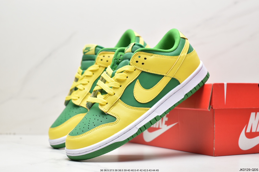 Nike SB Dunk Low Pro Retro Low Top Leather Casual Sports Skateboard Shoes DD1390-100