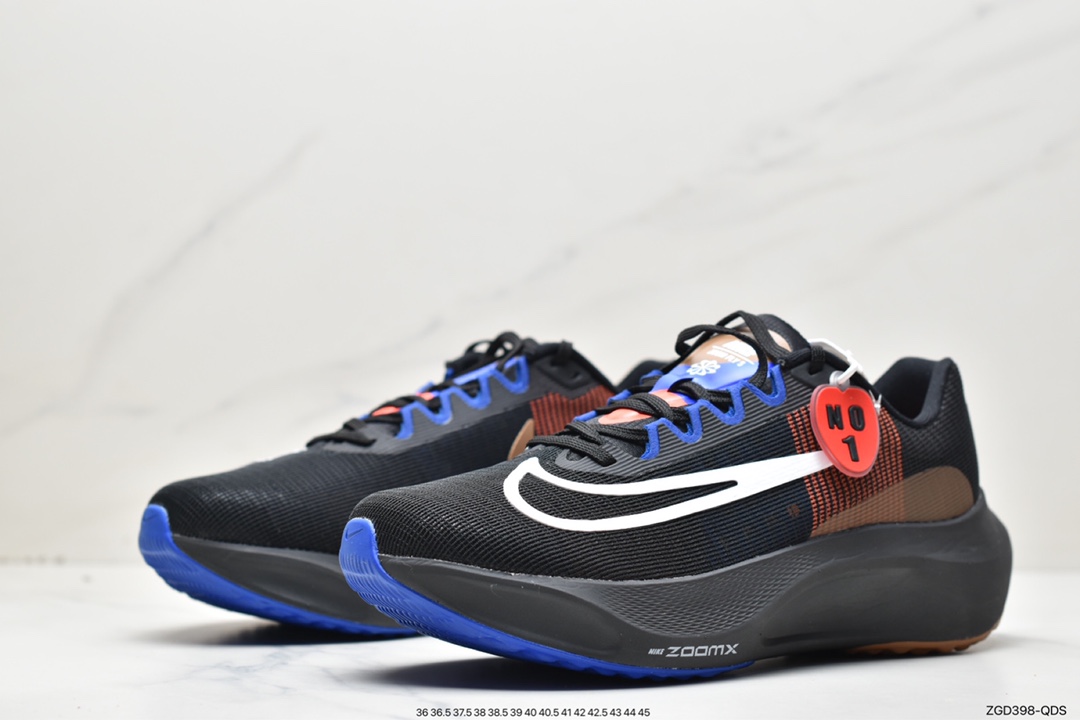 290 纯原Nk Zoom Fly 5超轻跑步鞋 REACT 泡棉搭配碳纤维板  DR9837-001