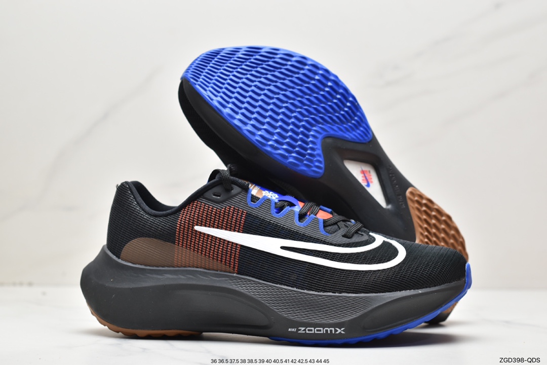 290 纯原Nk Zoom Fly 5超轻跑步鞋 REACT 泡棉搭配碳纤维板  DR9837-001
