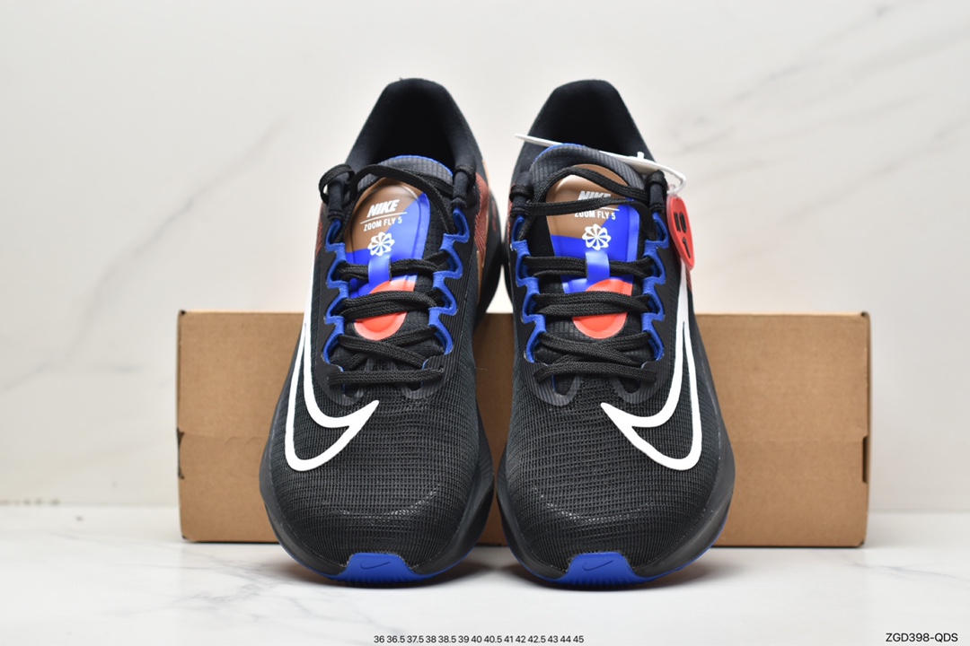 290 纯原Nk Zoom Fly 5超轻跑步鞋 REACT 泡棉搭配碳纤维板  DR9837-001