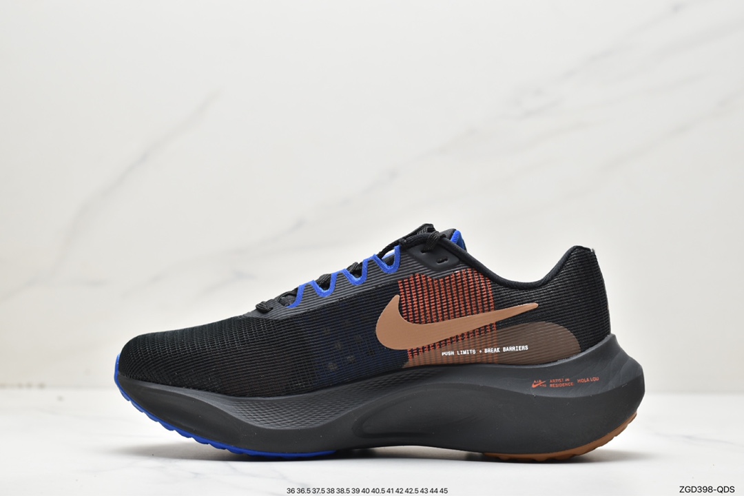 290 纯原Nk Zoom Fly 5超轻跑步鞋 REACT 泡棉搭配碳纤维板  DR9837-001