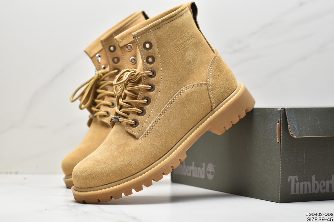 180 加绒Timberland 天柏岚/踢不烂 10061工装靴 天伯伦高帮秋冬款保暖男大黄靴情侣工装靴户外男靴