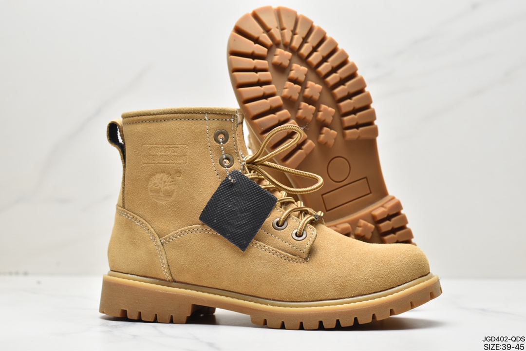 180 加绒Timberland 天柏岚/踢不烂 10061工装靴 天伯伦高帮秋冬款保暖男大黄靴情侣工装靴户外男靴