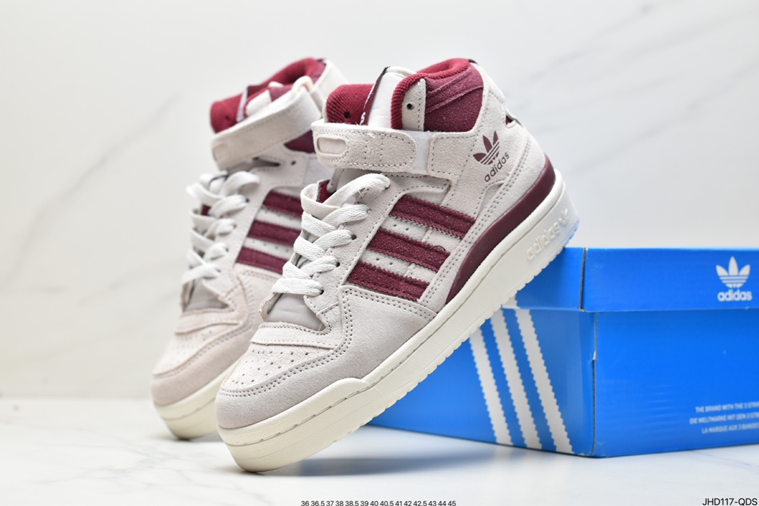 Adidas Clover Originals Forum 84 High Roman Series Velcro High Help GZ4379