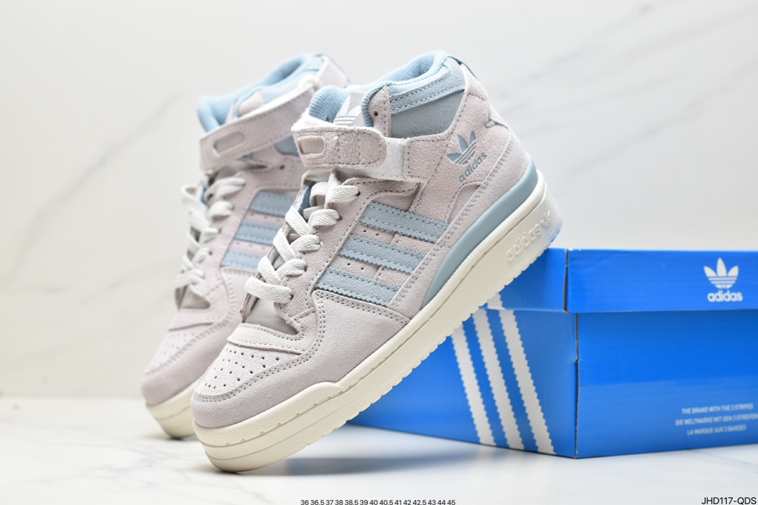 Adidas Clover Originals Forum 84 High Roman Series Velcro High Help GZ4379