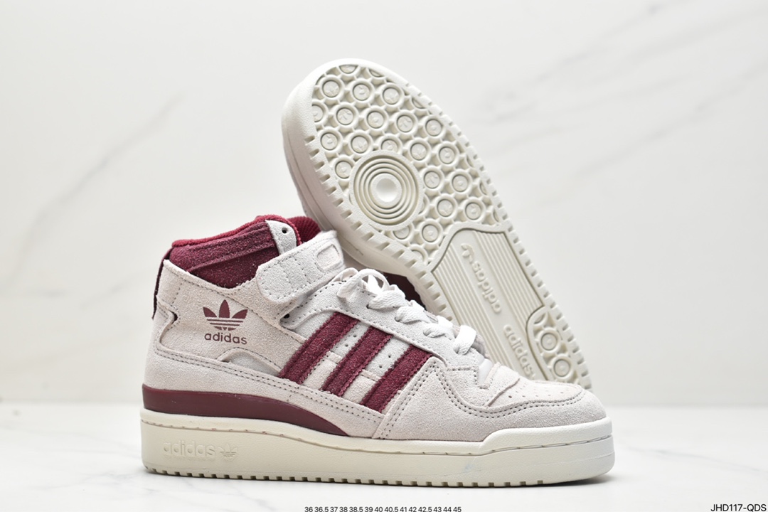 Adidas Clover Originals Forum 84 High Roman Series Velcro High Help GZ4379