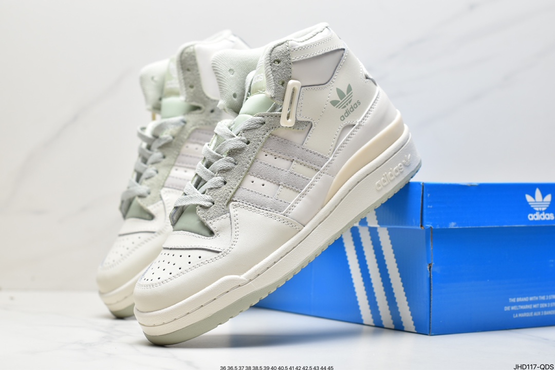 Adidas Clover Originals Forum 84 High Roman Series Velcro High Help GZ4379