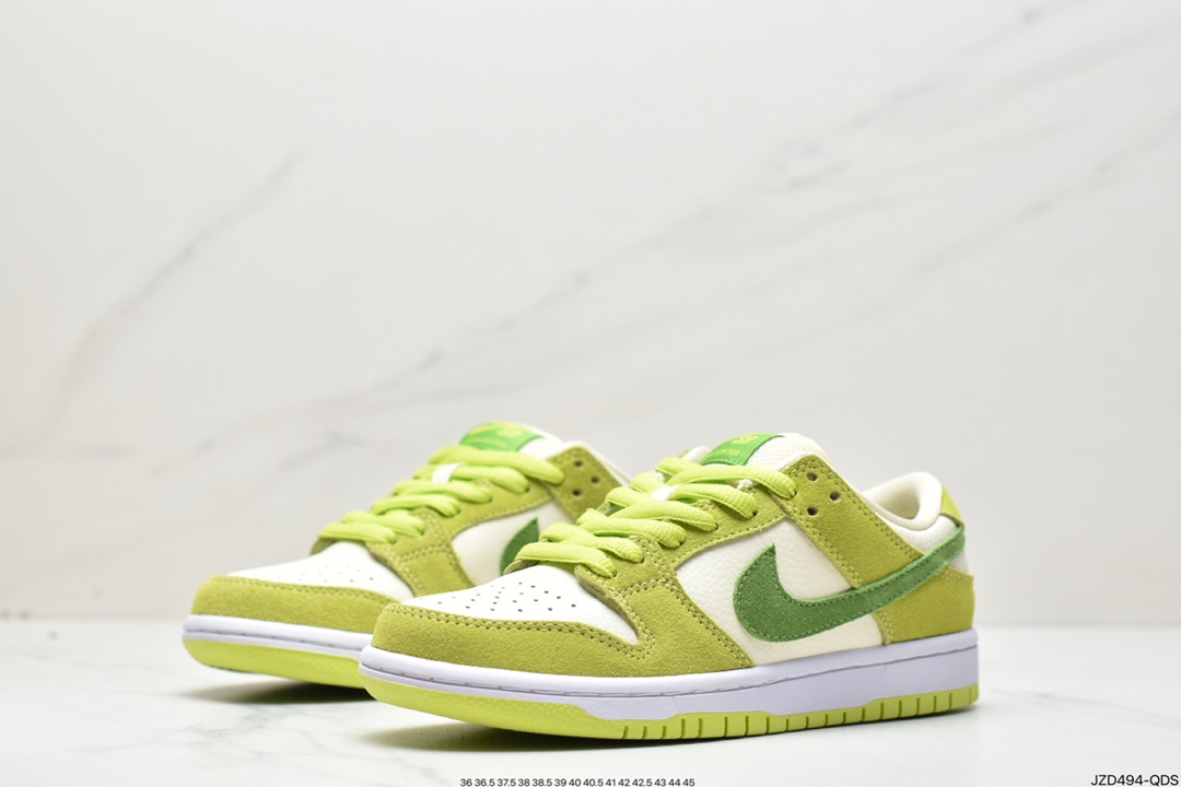 140 水果主题系列“青苹果”上线 SB Dunk Low”Green Apple”扣篮DM0807-300