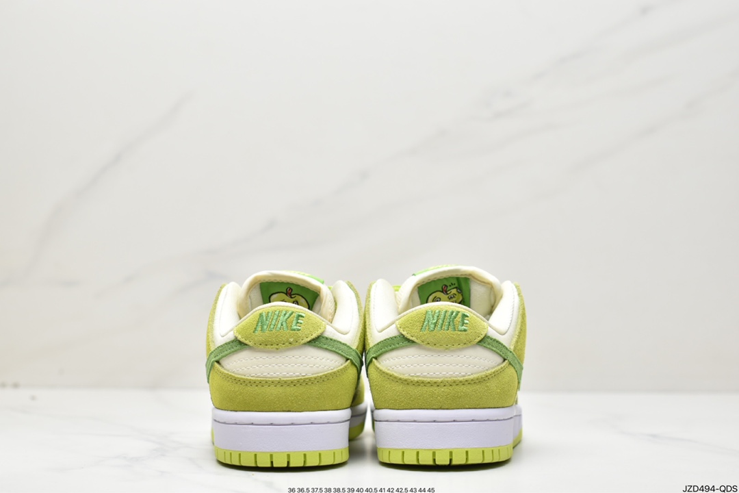 140 水果主题系列“青苹果”上线 SB Dunk Low”Green Apple”扣篮DM0807-300