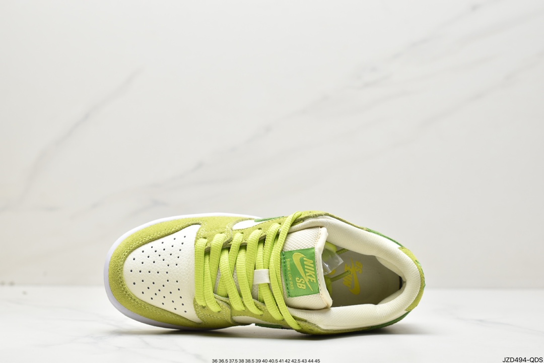 140 水果主题系列“青苹果”上线 SB Dunk Low”Green Apple”扣篮DM0807-300