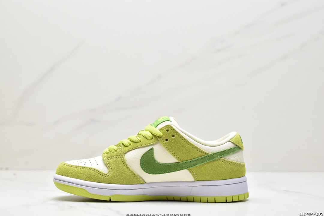 140 水果主题系列“青苹果”上线 SB Dunk Low”Green Apple”扣篮DM0807-300