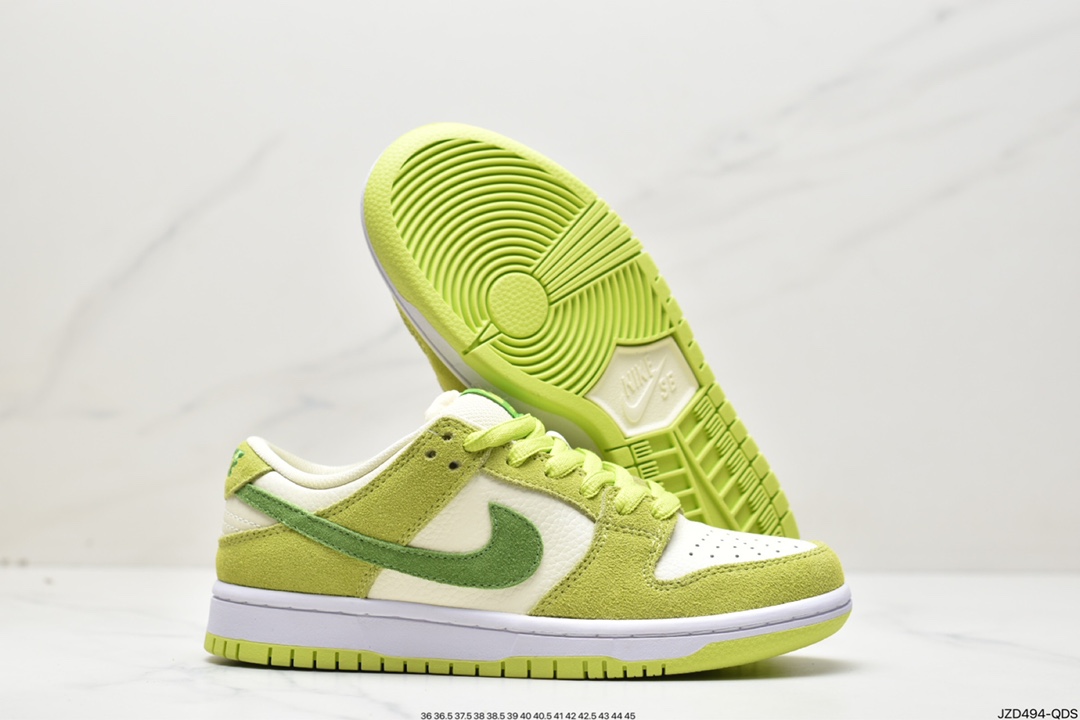 140 水果主题系列“青苹果”上线 SB Dunk Low”Green Apple”扣篮DM0807-300