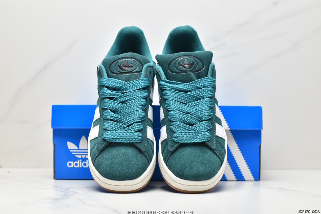 Adidas Originals Campus 00s College Series Bread Wind Classic Retro Low-top Sneakers ”Flip Hair Shallow HR1467