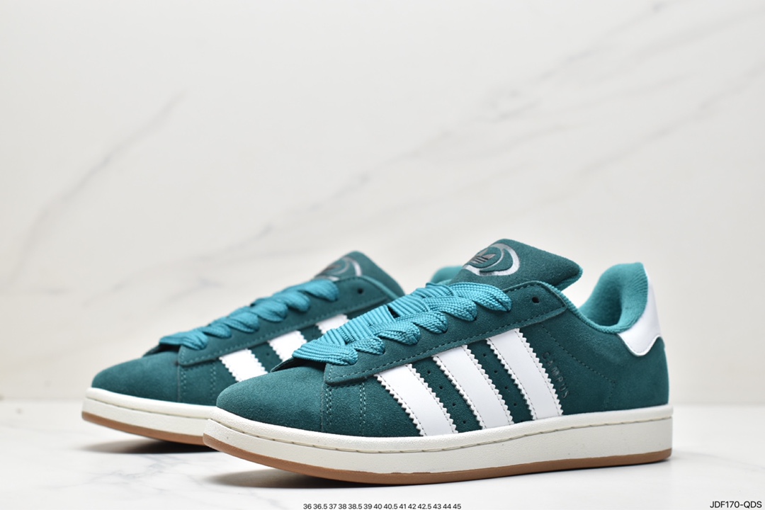 Adidas Originals Campus 00s College Series Bread Wind Classic Retro Low-top Sneakers ”Flip Hair Shallow HR1467