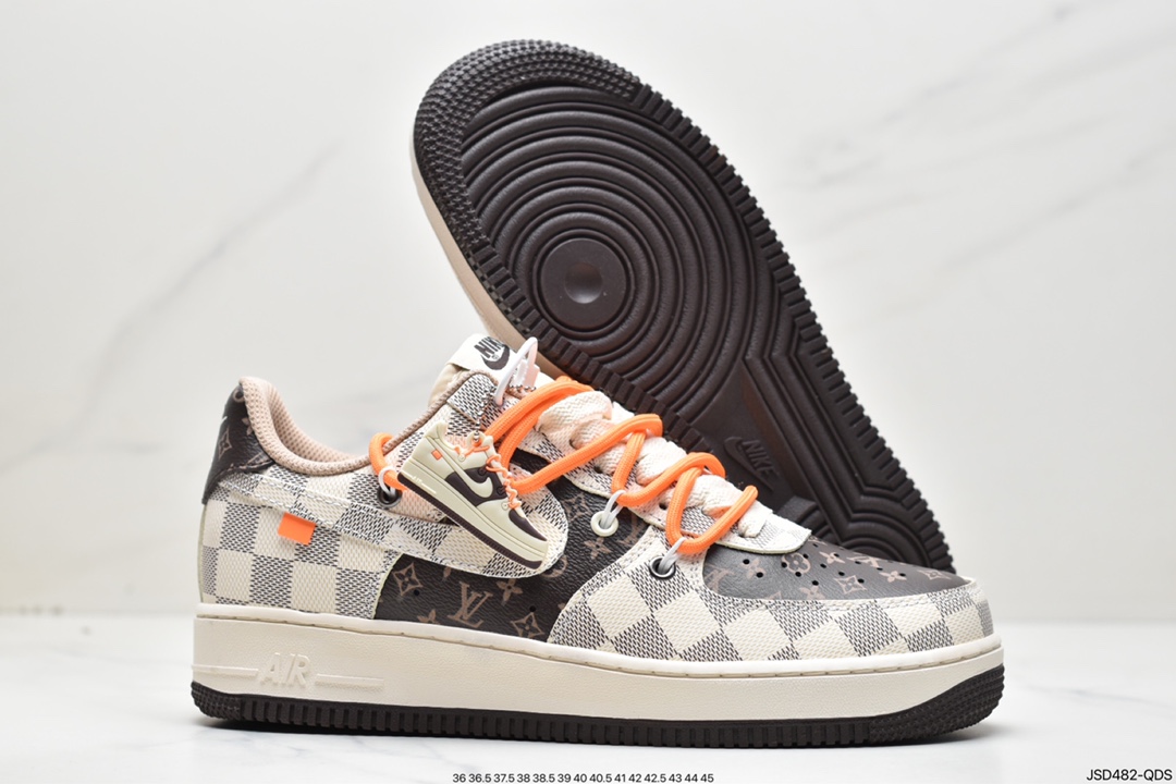 200 耐克 Nike Air Force 1 '07 空军一号休闲运动板鞋 CV1724-112
