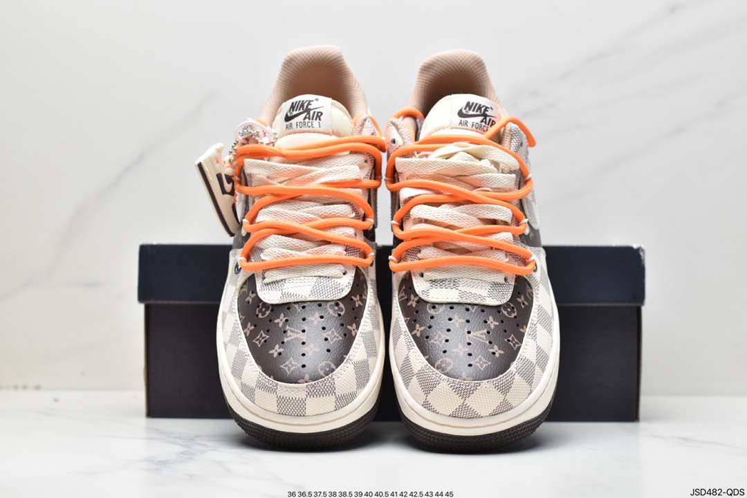 200 耐克 Nike Air Force 1 '07 空军一号休闲运动板鞋 CV1724-112
