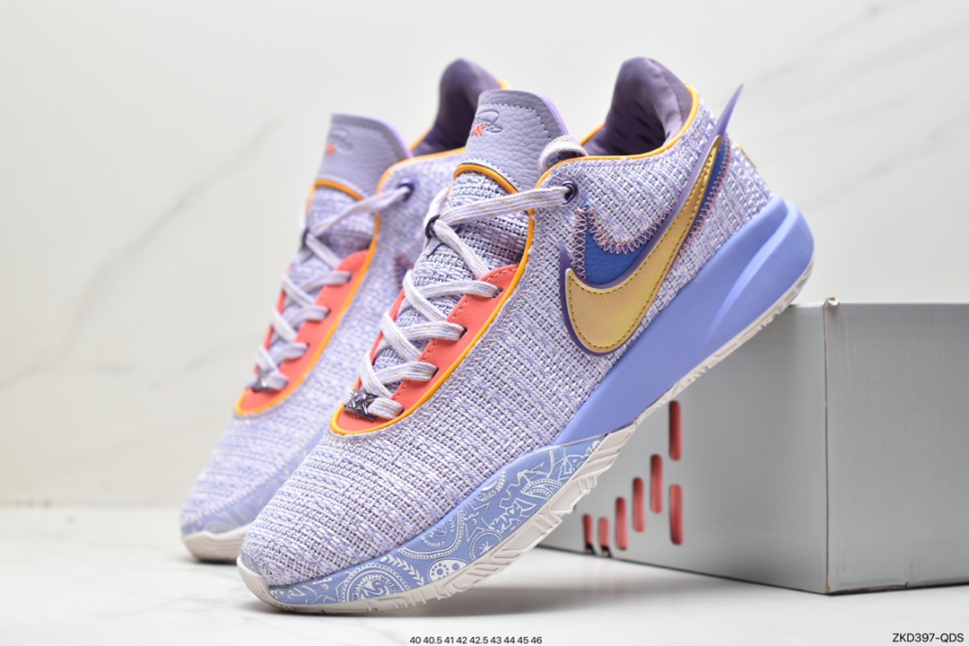 270 Lebron XX Lmtd EPLeBron20代采用前掌Air Zoom Strobel气垫DJ5422-200