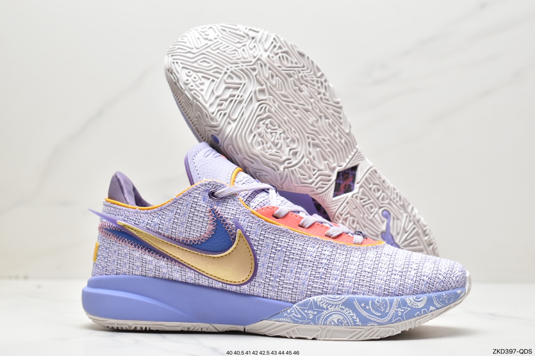 270 Lebron XX Lmtd EPLeBron20代采用前掌Air Zoom Strobel气垫DJ5422-200