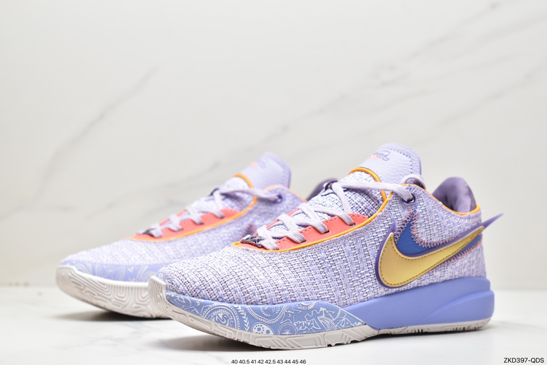 270 Lebron XX Lmtd EPLeBron20代采用前掌Air Zoom Strobel气垫DJ5422-200