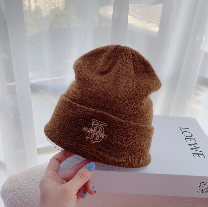 Burberry Hats Knitted Hat Unisex Knitting Wool Fall/Winter Collection