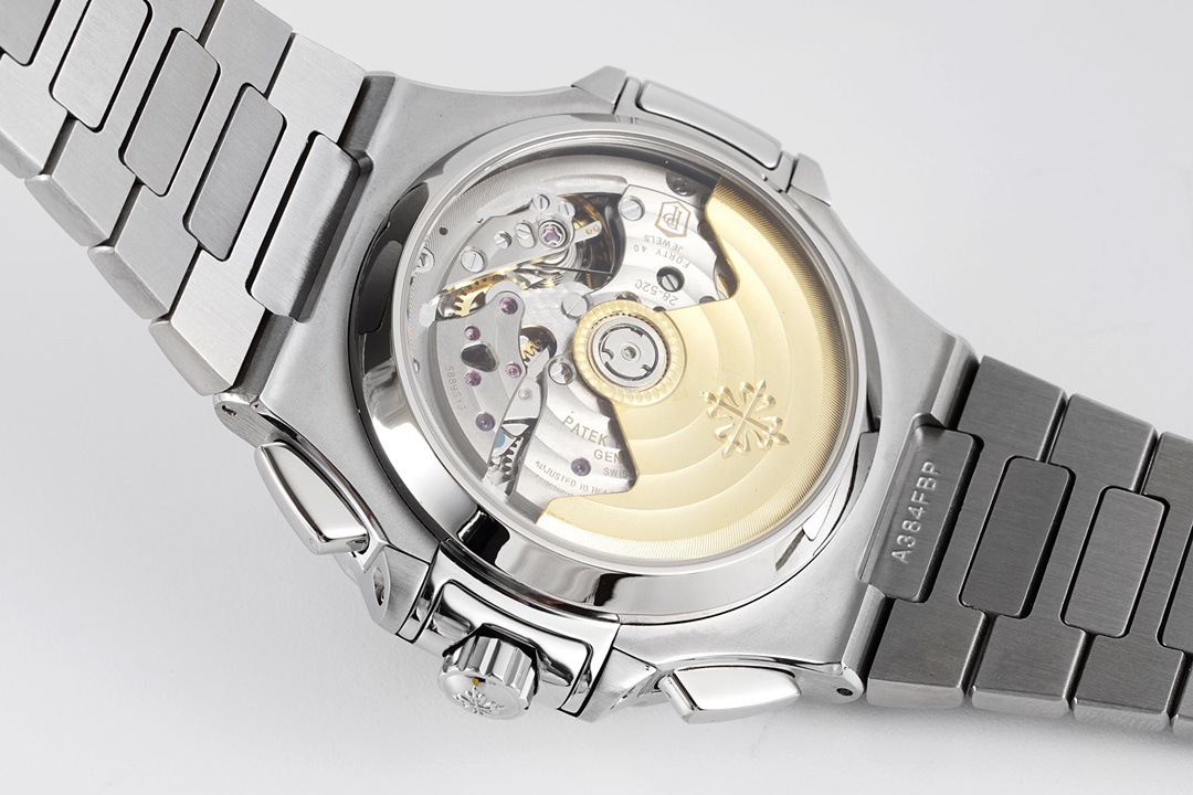 파텍필립 노틸러스 5980 크로노그래프 레더스트랩 PPF 공장 레플리카 44028 Patek Philippe 상세 이미지 9