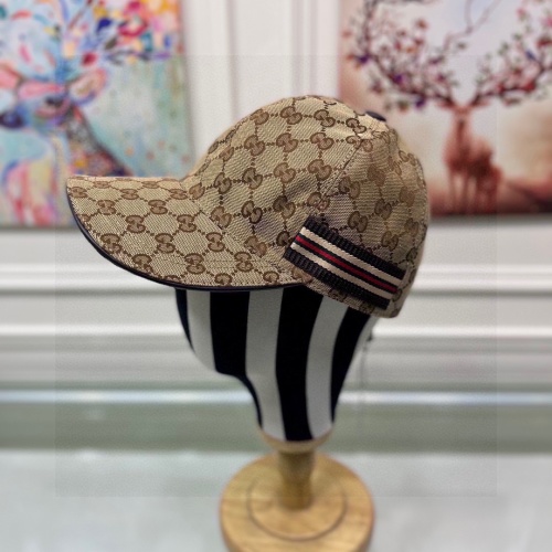 Gucci Classic Baseball Cap - Original Canvas & Leather, Adjustable Fit 1 Gucci Classic Baseball Cap - Original Canvas & Leather, Adjustable Fit