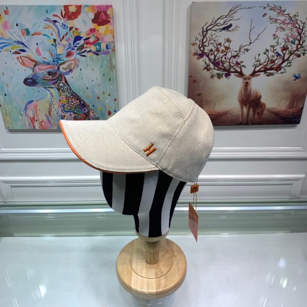 Designer Hermes Hats Baseball Cap Canvas Cowhide Fashion