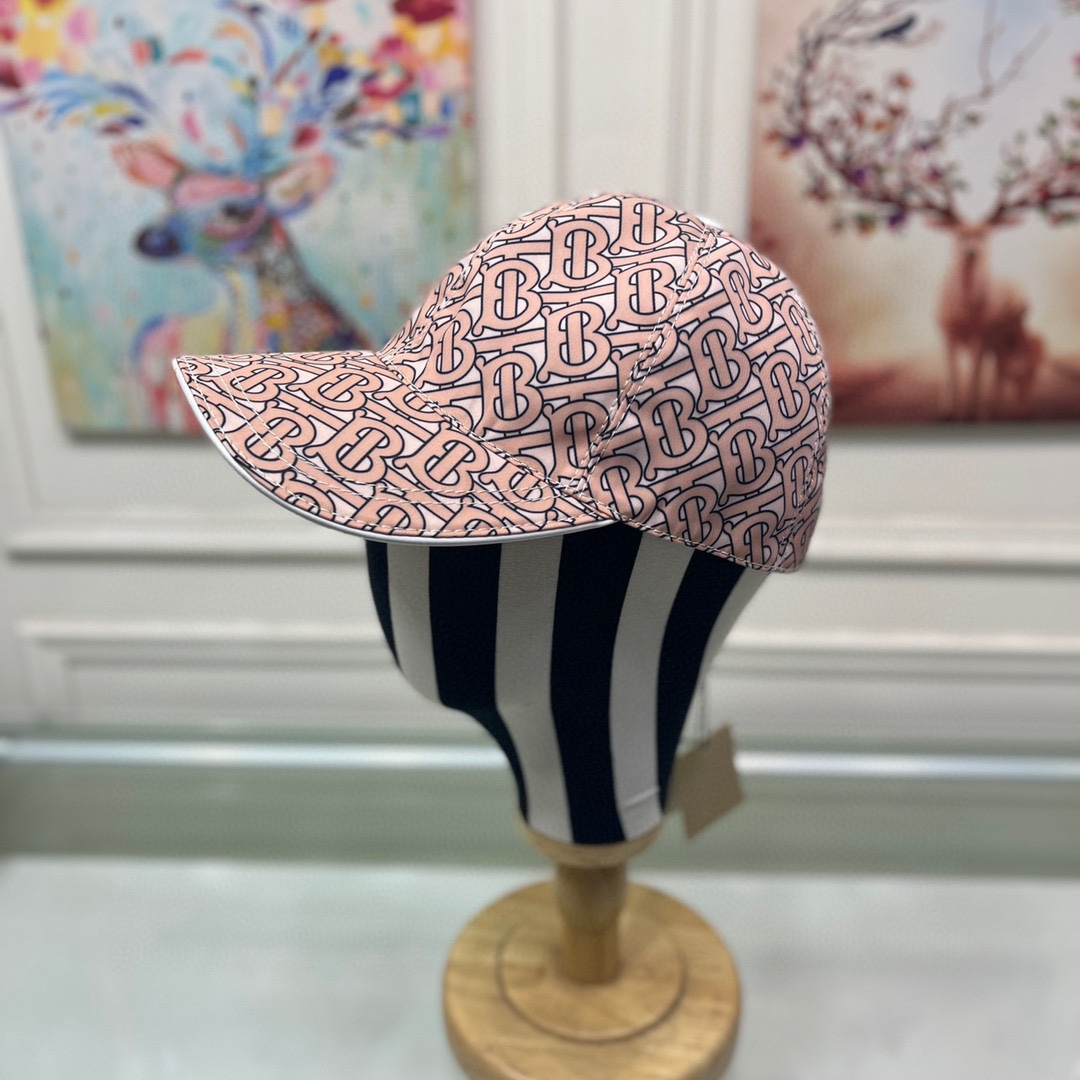 Burberry Classic Baseball Cap with TB Pattern - Premium Quality & Stylish Design