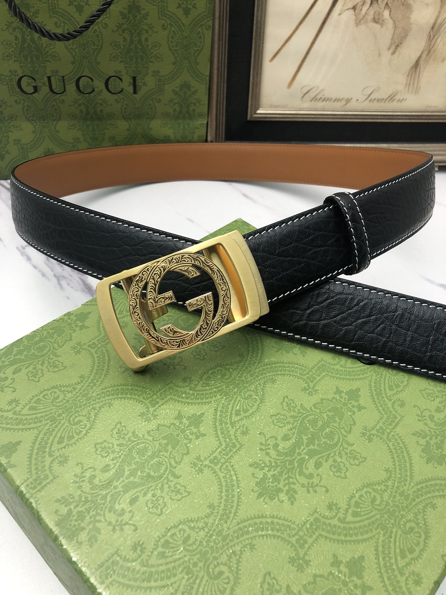 Gucci Haute Couture Luxury Atelier Designer Belt Ref.284EE3E1 3