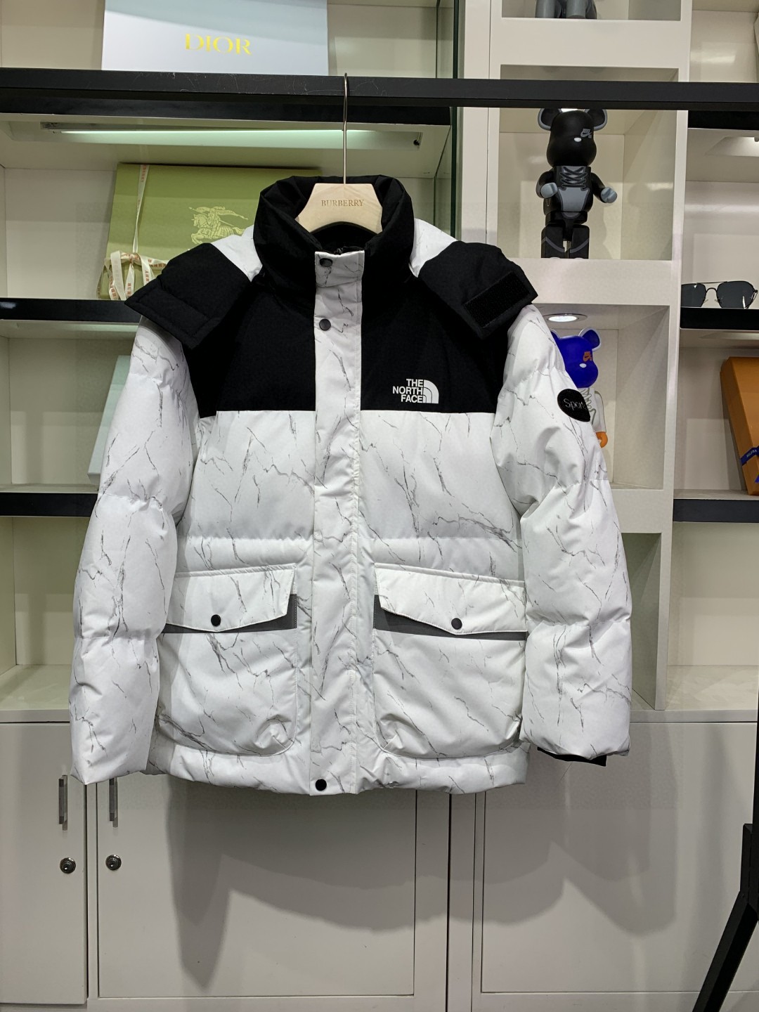 205 THE NORTH FACE 北面 冬季新品 中长款羽绒棉服高品质