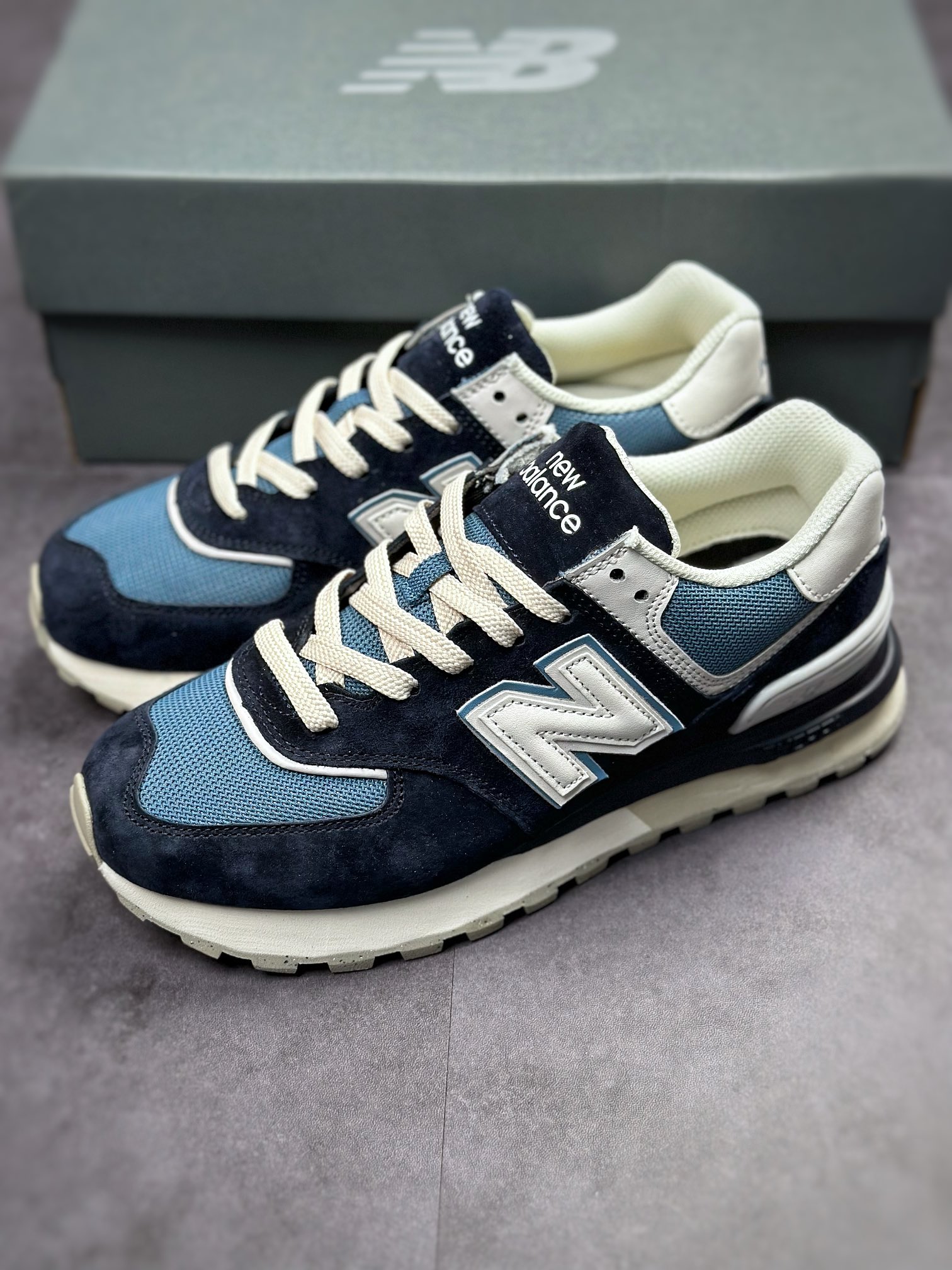 NBNew Balance U574 Pure Original Version Low Top Retro Casual Sports Jogging Shoes U574LGVC