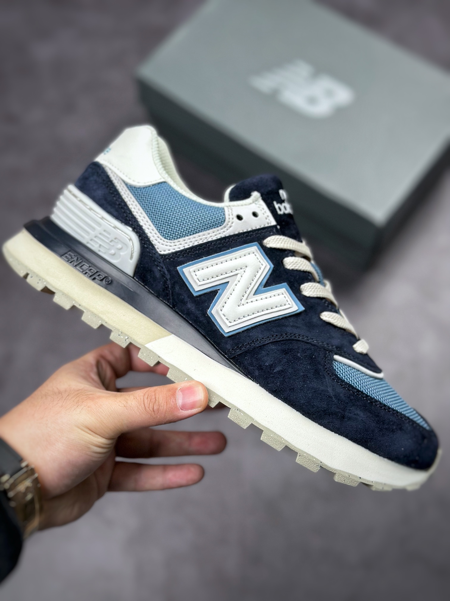 NBNew Balance U574 Pure Original Version Low Top Retro Casual Sports Jogging Shoes U574LGVC