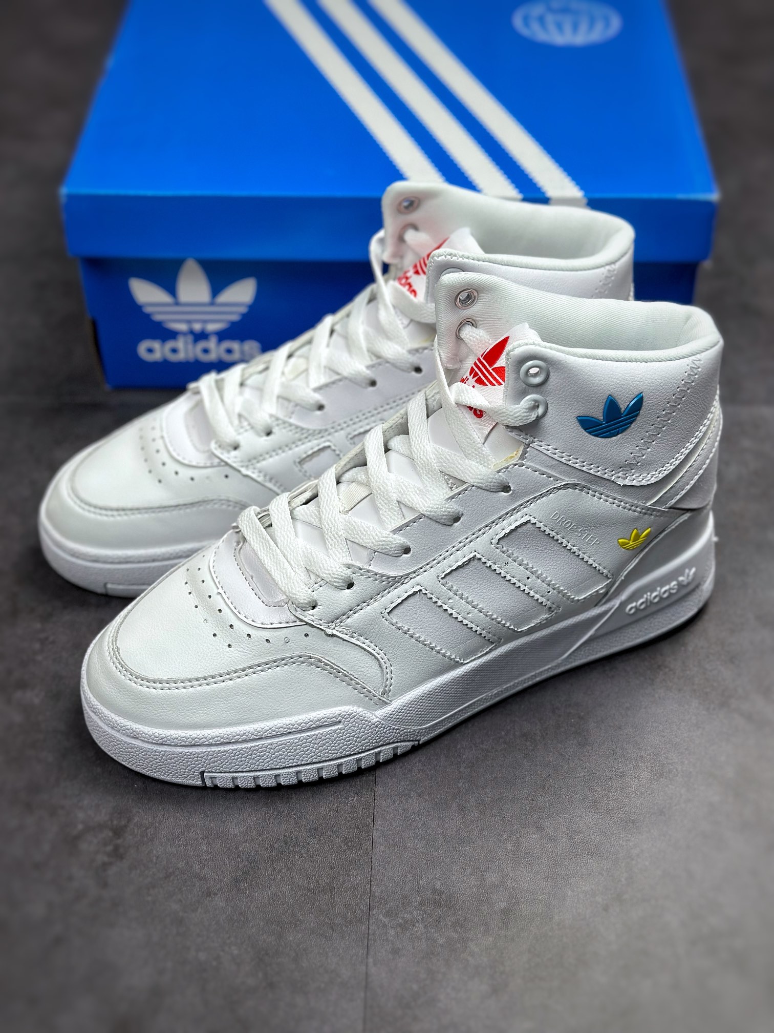 Overseas channel version original box original label Adidas Drop Step J high help HP7793