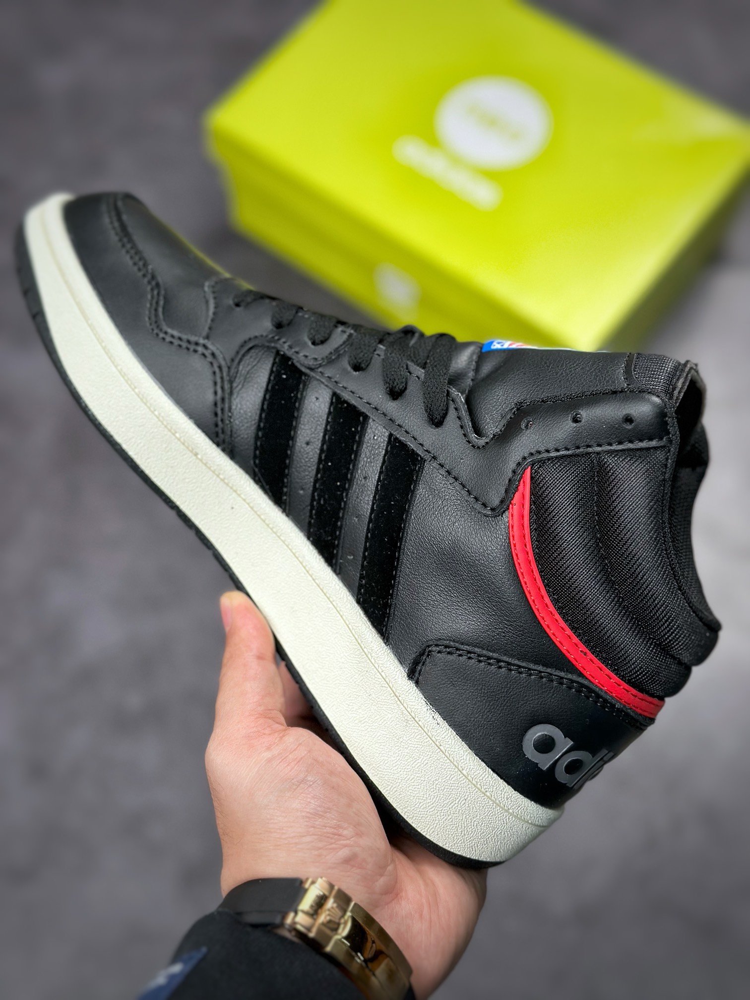 170 adidad HOOPS 3.0 百搭单品网球运动休闲高帮板鞋 GZ1344